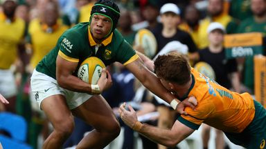 Kurt-Lee Arendse is among those to have been rested by South Africa 