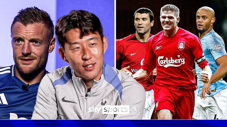 Son Heung-min and Jamie Vardy discuss the Premier League's best ever captains